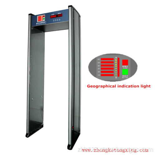 Hot!!! 6 Zone Walk Through Metal Detector